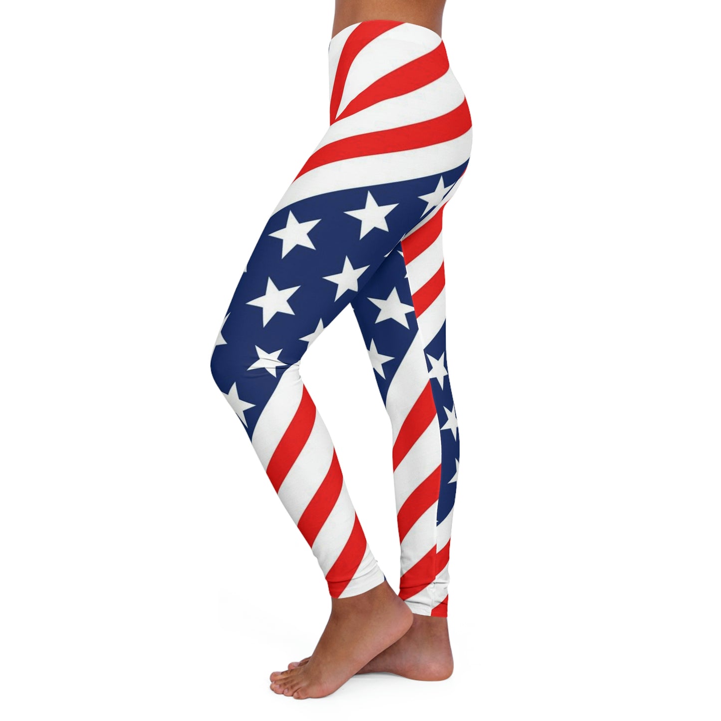 USA Flag Women's Leggings