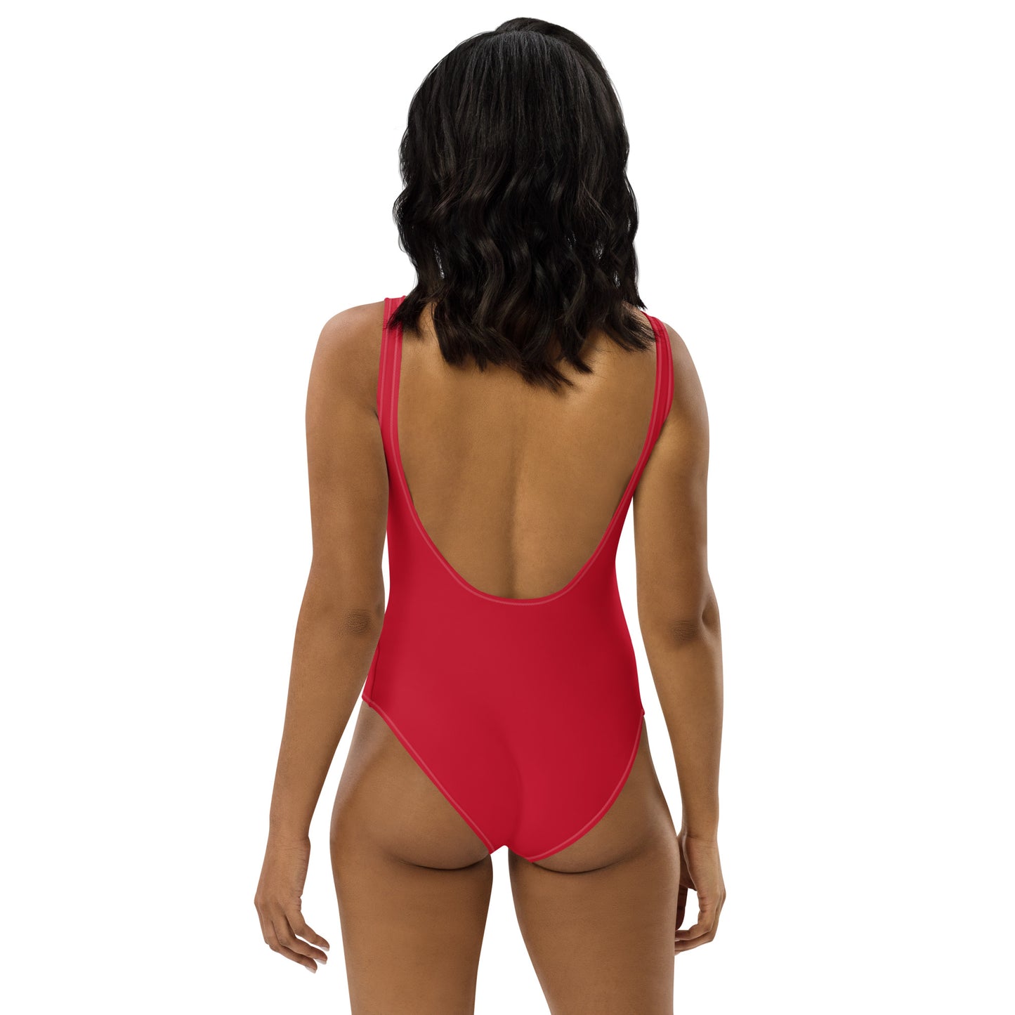 Black America USA One-Piece Swimsuit - Red