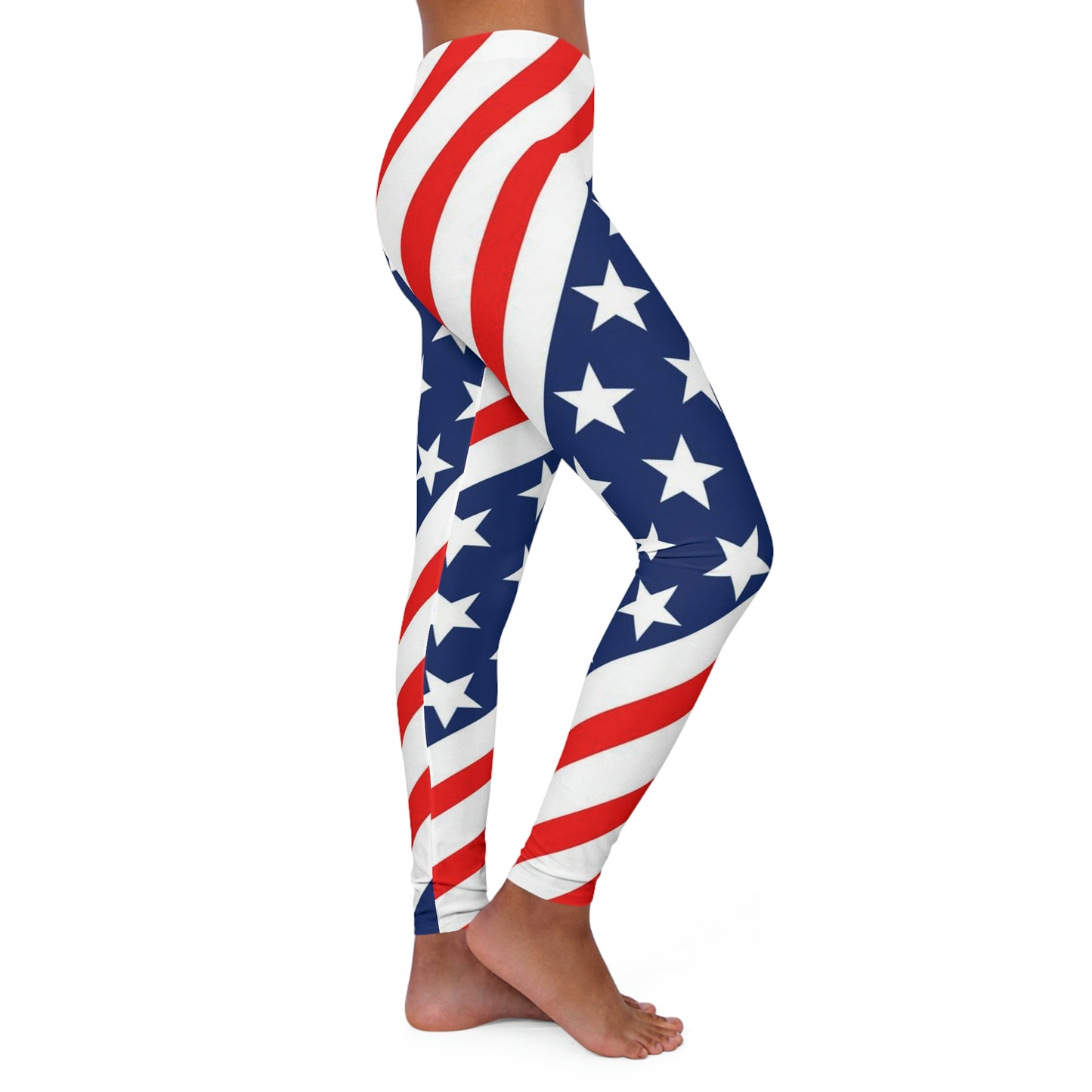 USA Flag Women's Leggings