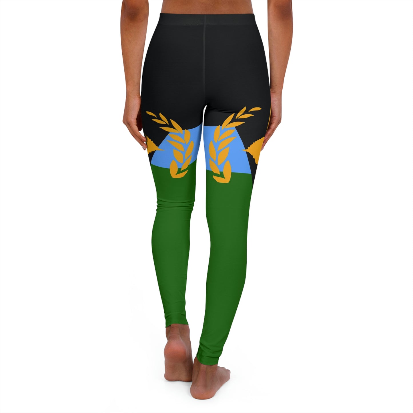 Gullah Geechee Flag Women's Leggings