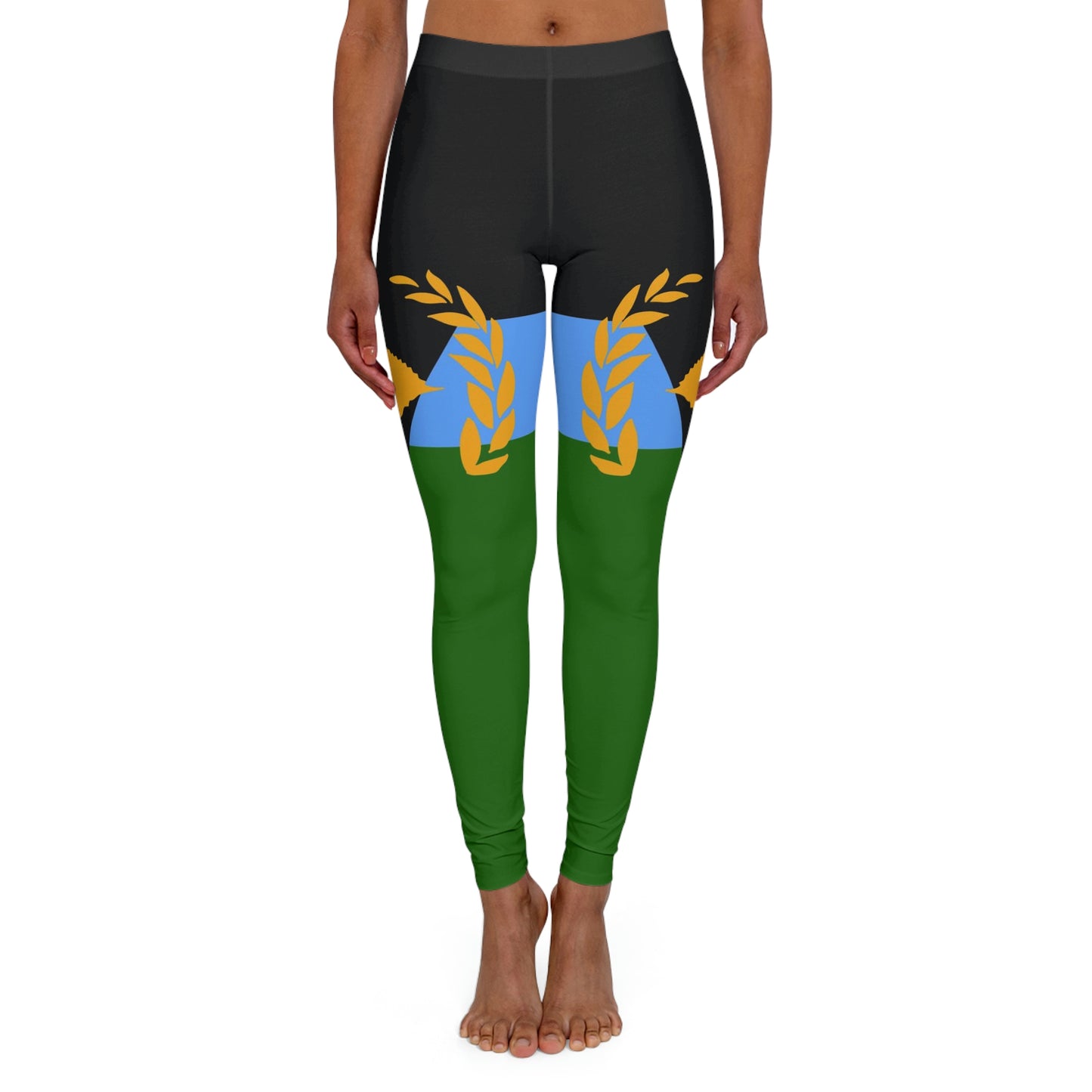 Gullah Geechee Flag Women's Leggings