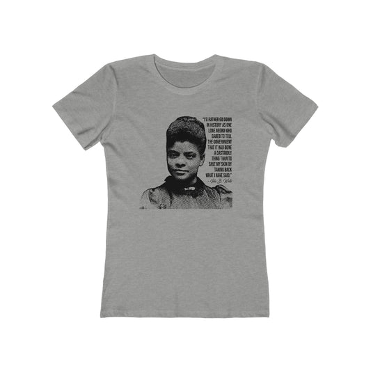 Ida B. Wells Women's Tee - Heather Grey